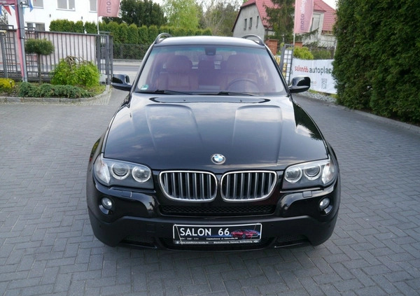 BMW X3 cena 44800 przebieg: 219907, rok produkcji 2010 z Zgorzelec małe 466